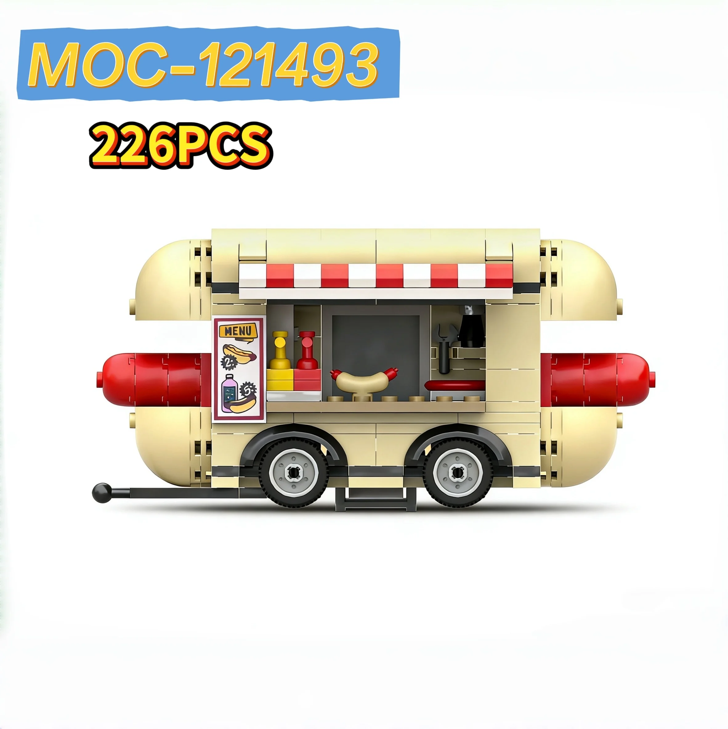 

Серия строительных блоков MOCS Racing Car MOC-121493 178354 177102 214629 109334 130287, детская развивающая игрушка, подарок на день рождения для мальчиков