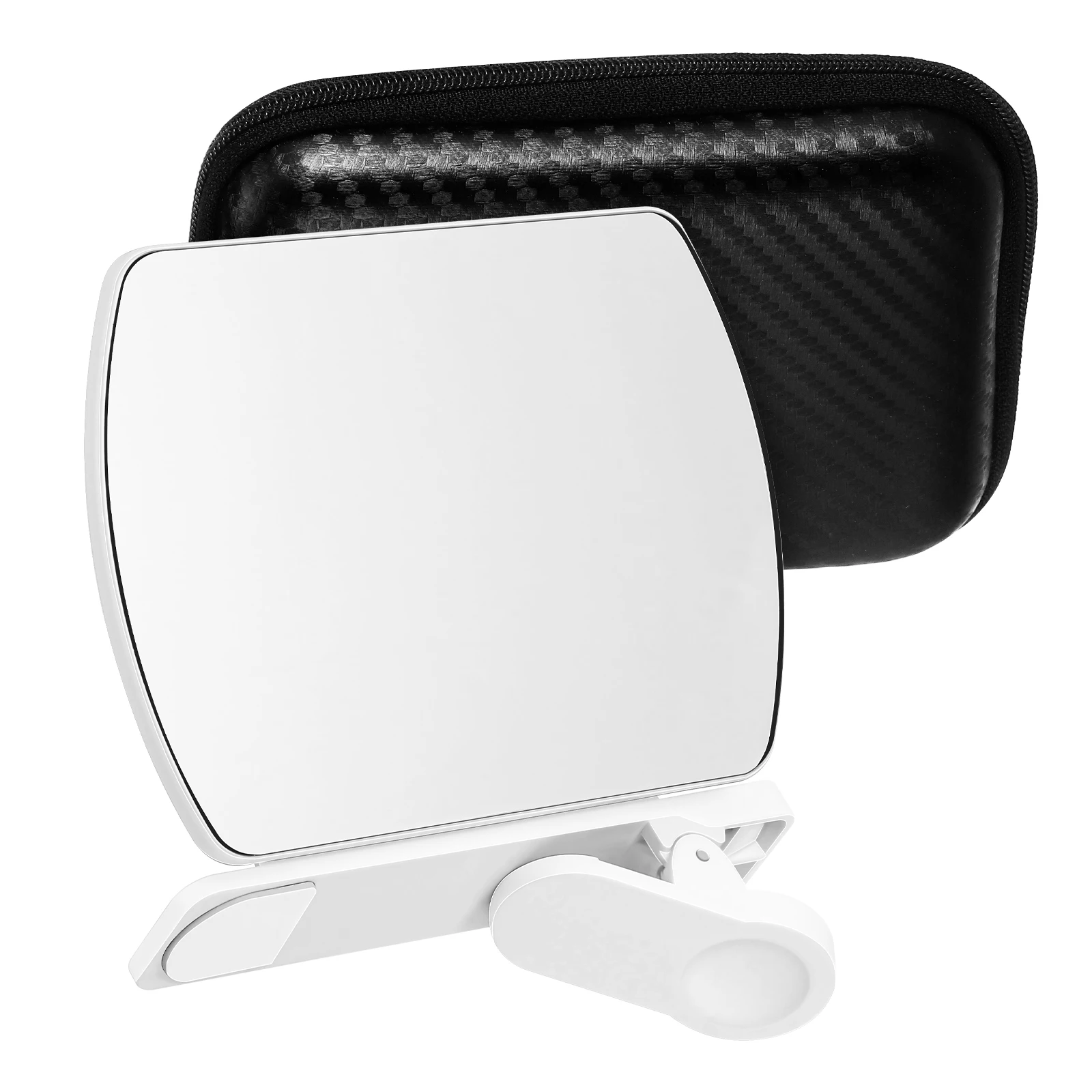 

2 Pcs Portable Clip Back Camera Mirror Compact Phone Cell for Phone Photography Cell Camera Reflection Clip Adjustable Device