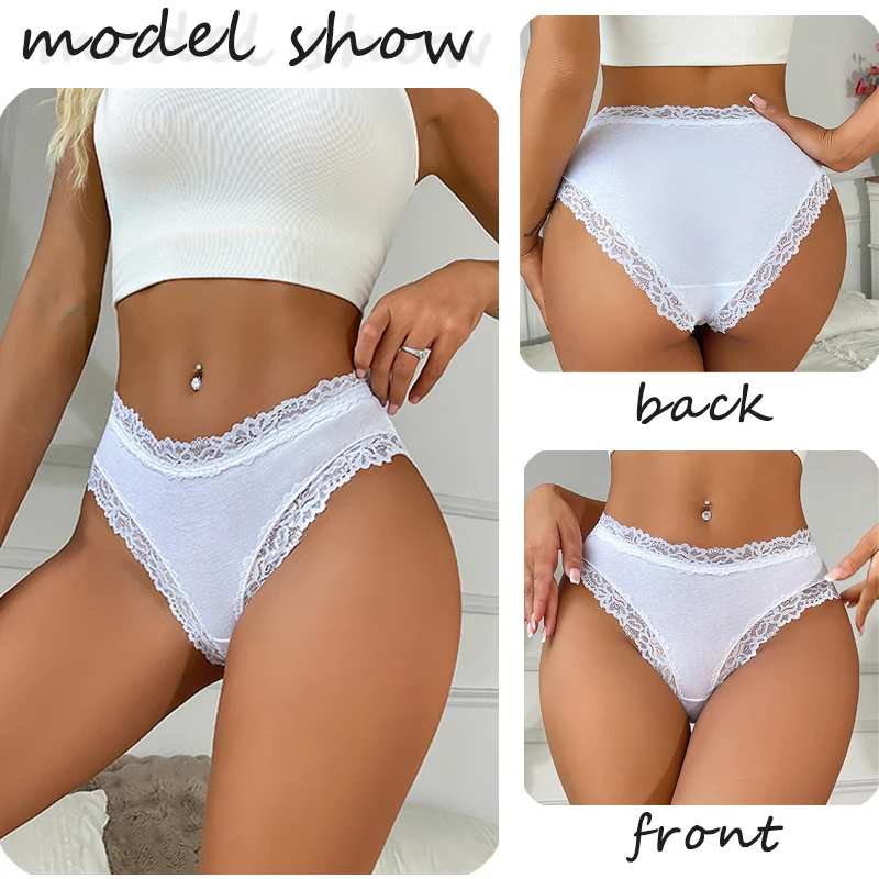 Thumbnail 3 - #25 Cheap Womens Lace Trim Comfort Panties Worth Buying