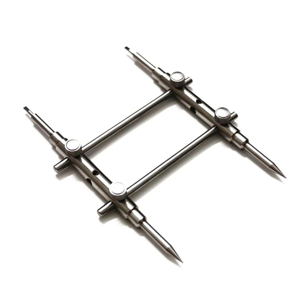 

DSLR Lens Wrench Repair Tool Silver 15-100mm Adjustable Jaws Spanner Camera Tripod Compatible Multi Screw Holes Design Flexible