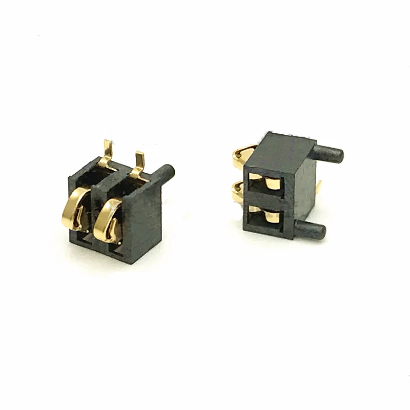 5 Stück BC-36 Batteriekontaktklemme 2,5 mm 1P2P3P4P vergoldete Federladung Leitfähiger Halter Batterieklemmenanschluss – Detail 3