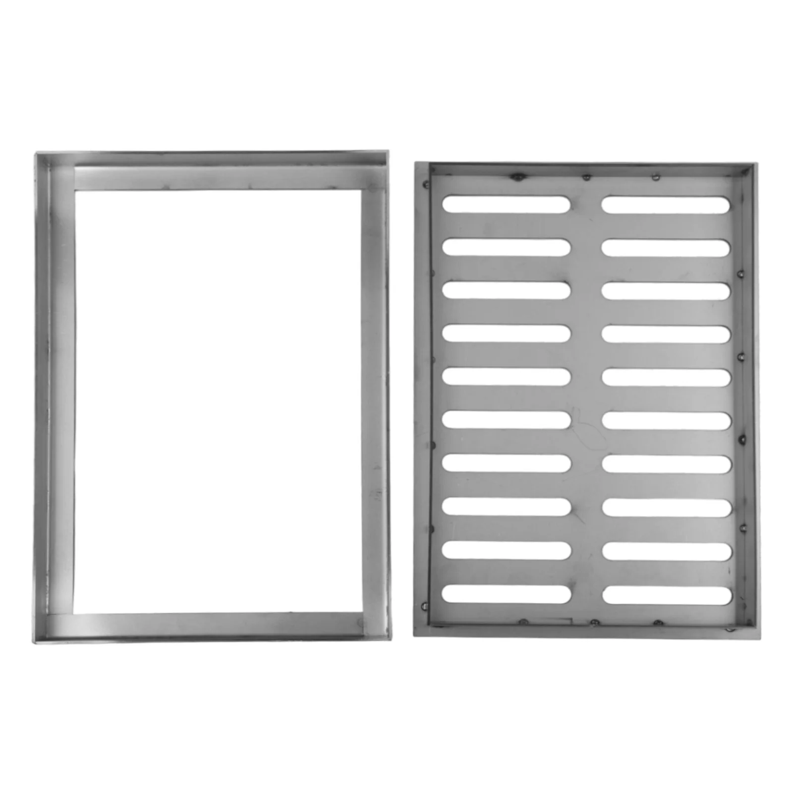Robust Stainless Steel Drain Cover for Quick Water Drainage in Patios Gardens and Walkways Safety and Efficiency