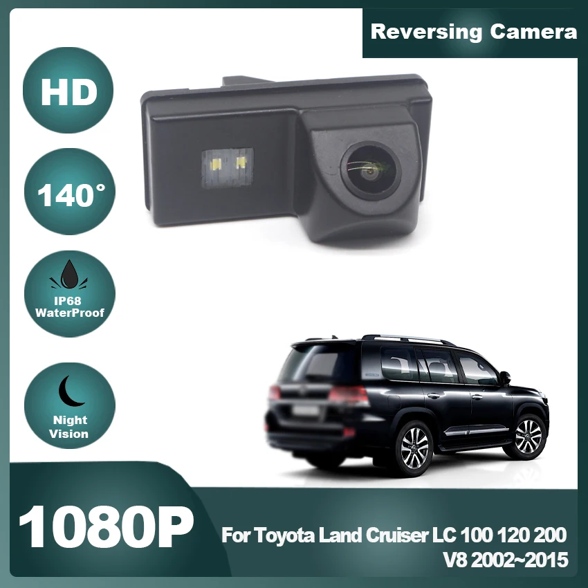 

Night Vision Rear View Camera CCD HD Night Vision Waterproof High quality For Toyota Land Cruiser LC 100 120 200 V8 2002~2015