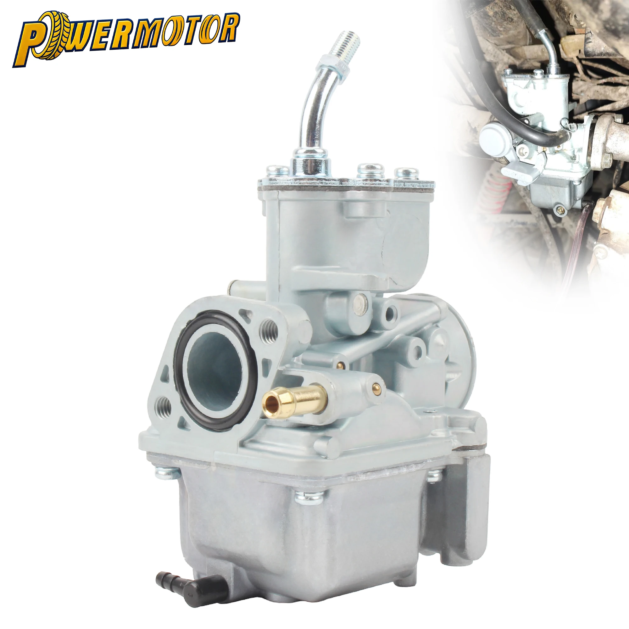 Para Yamaha Moto 4 YFM 80 Moto-4 YFM80 Raptor 50 80 YFM50R YFM80R ATV Quad Bike reemplazo de carburador de 4 ruedas 3GB-14101-00-00