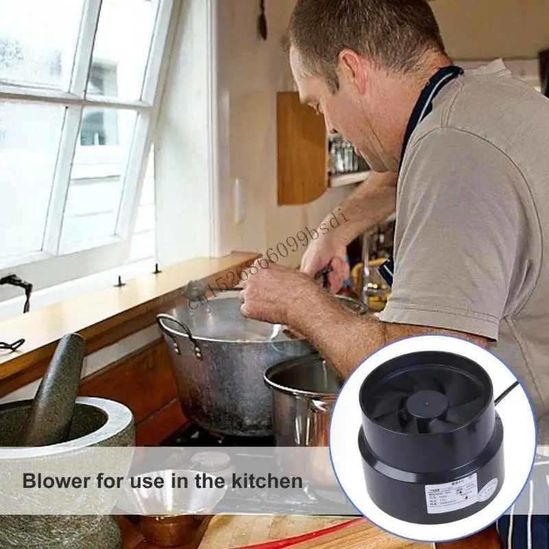 11UA ventilateur conduit en ligne 110-100mm Boosters d'échappement Ventilation conduit filtre ventilateur 5W