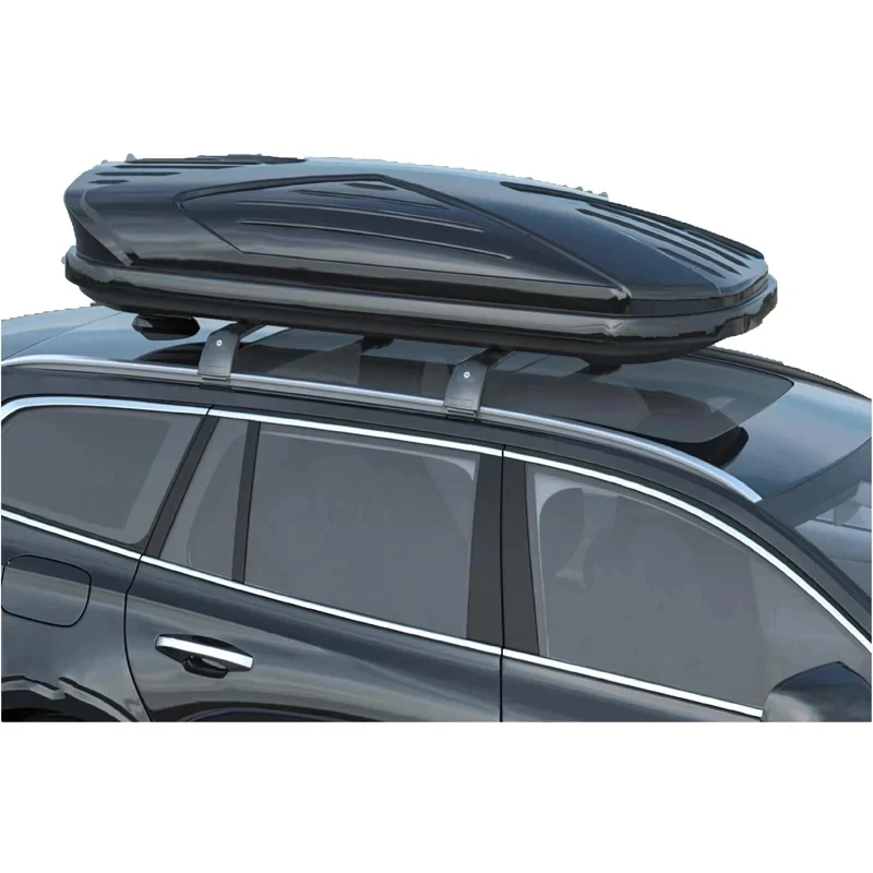 Suitable Customized Car Roof Boxes ABS Universal Roof Mounted Rack with SUV Large Cargo Suitcase