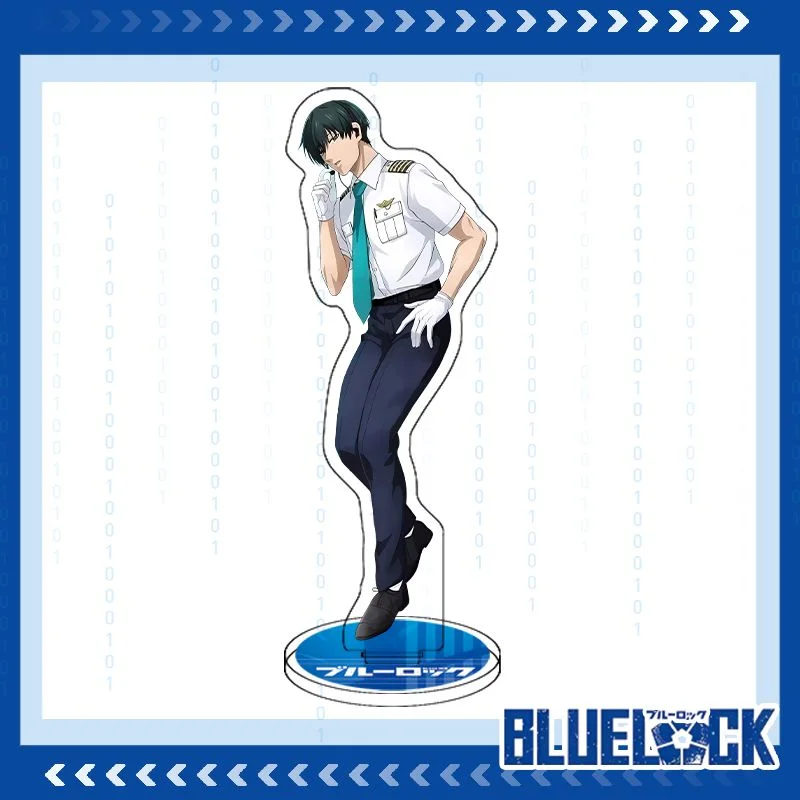 โมเดลอะคริลิคตั้งโต๊ะ อนิเมะ BLUE LOCK อิซากิ โยอิจิ บาชิระ นางิ กัปตัน คอสเพลย์ ของตกแต่ง ของสะสม อุปกรณ์ประกอบฉาก