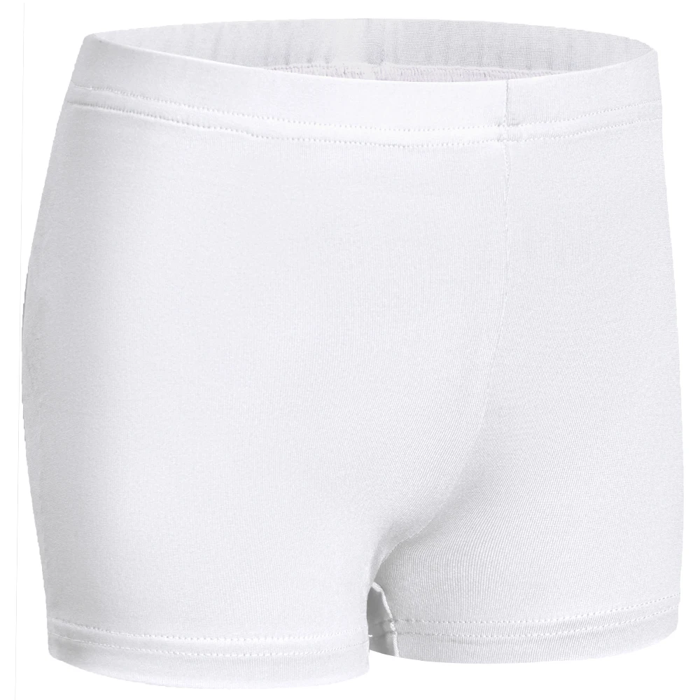 Girls Dance Short for Gymnastics Athletic Shorts Tumbling Athletic Gymnastics Leotards Under Dress Shorts