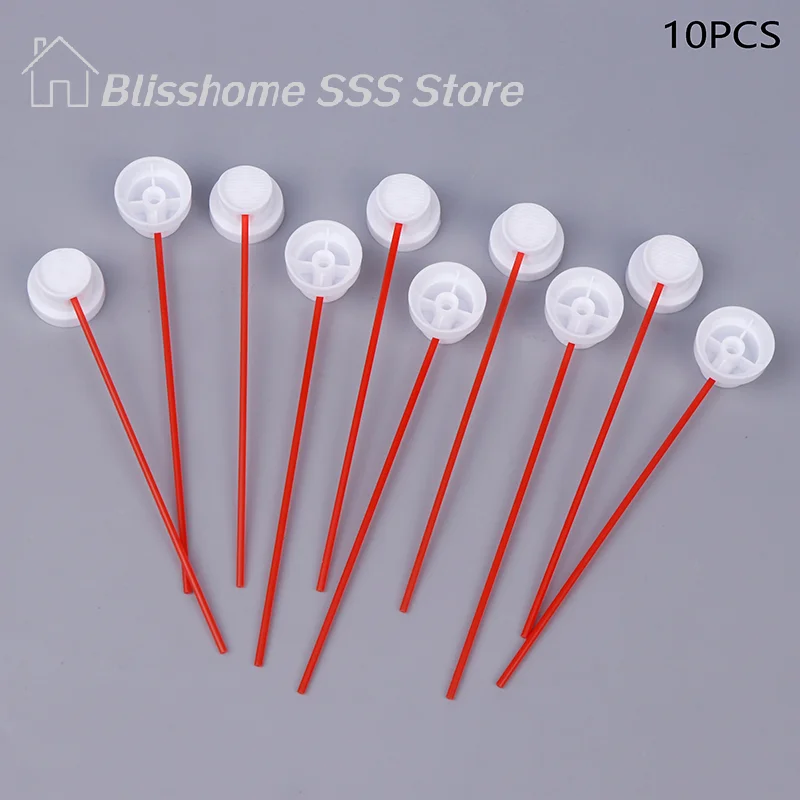 10 PCS Plastic Spray-Paint Caps Fit Female Cans,Needle Cap-Spray Can Nozzle-Spray Paint Nozzles-Spray Paint Tips Red Thin Tube