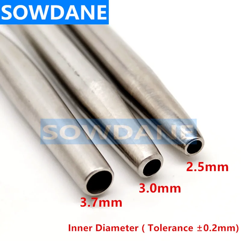 1 piece Stainless Steel Accessary Part Suction Aspirator Tube Dental Blow Weak Sucker Angled Lab Tubes 2.5mm 3mm 4mm