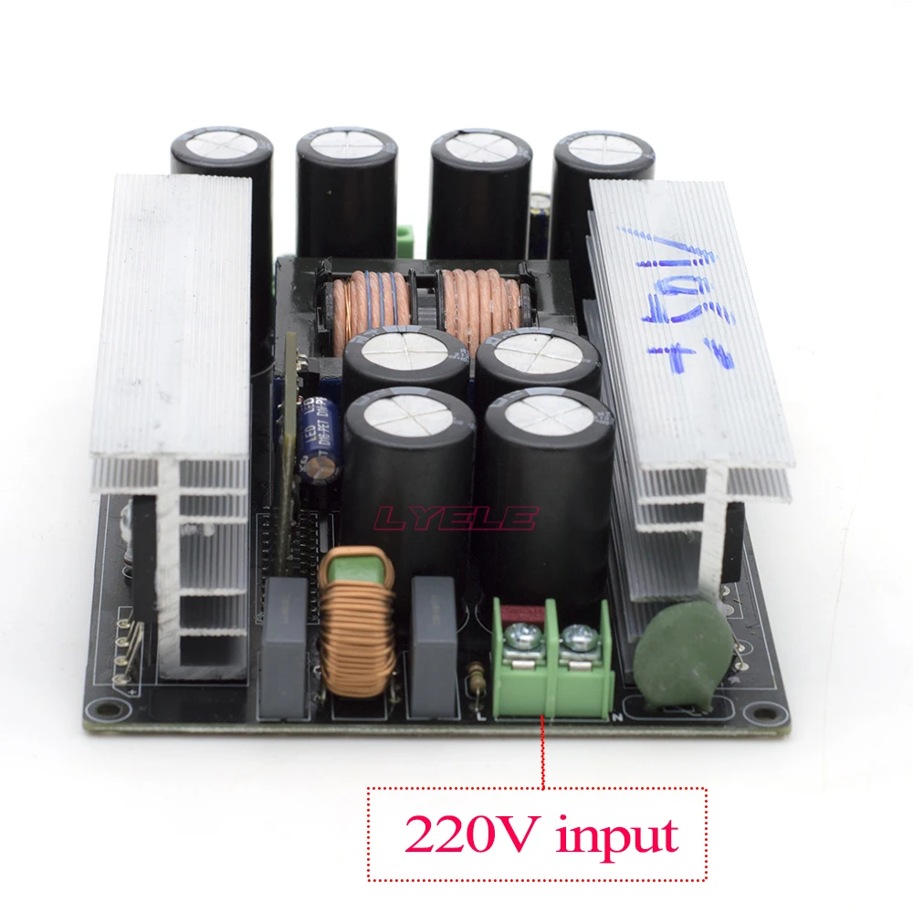 BAHOD LLC 1500w Power Amplifier Soft Switch Power Board Dual Output Voltage ± 45v-80v High Power Diy Audio Amplifier