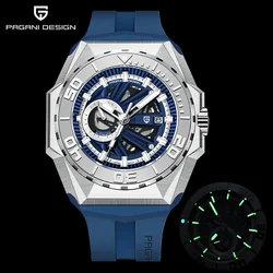 PAGANI DESIGN Original New Men Automatic Wrist Watch Mechanical Wristwatch MIYOTA 8217 Movement 47.5mm Watertight Watch for Men