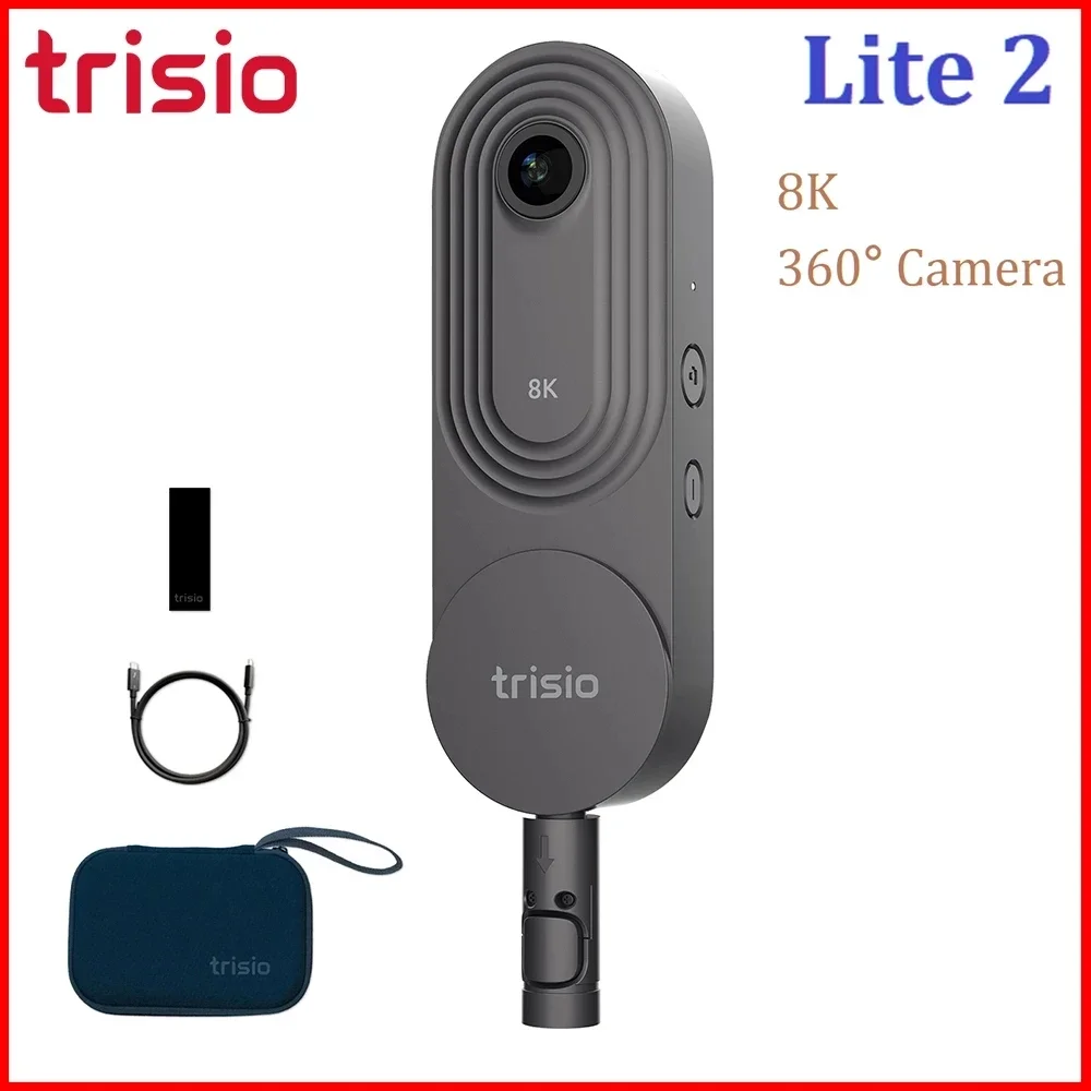 Trisio Lite 2 360 VR Camera Designed for Real Estate Agents and Photographers Easy to Capture 360 Panoramic 8K 32MP HD VR Images