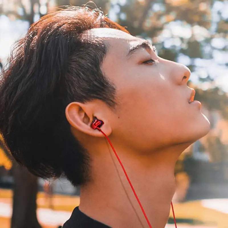 Metal Type C Earphone Wired In-ear Headphone With Mic Wire Control Bass Headset Earbuds For Oneplus