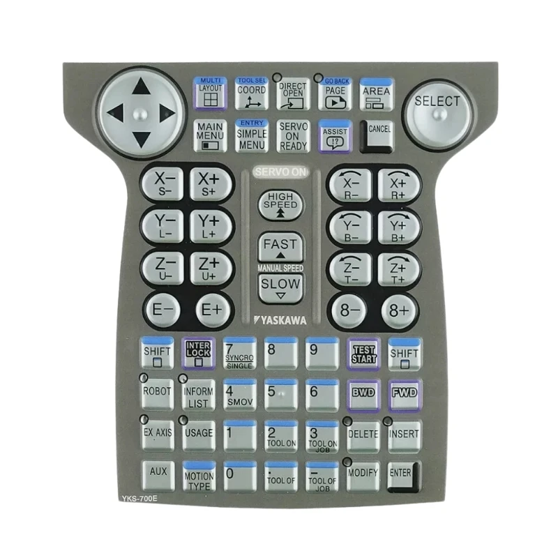New YKS-700E Membrane Keypad For YASKAWA DX200 JZRCR-YPP21-1 Teaching Pendant