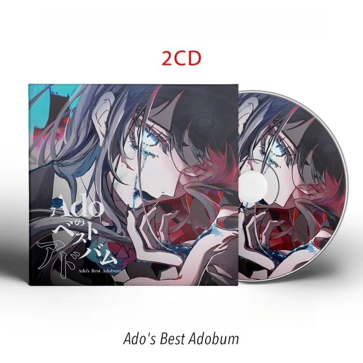 

Ado's Best Adobum 2025 Music CD, Japanese Anime Pop Vocal Collection Physical Audio Disc for Fans, Only CD