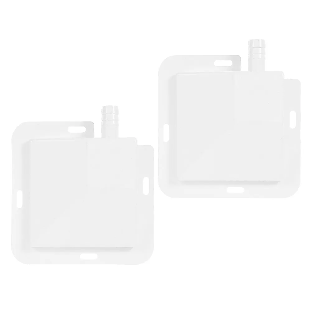 

Комплект из 2-х поддонов для кондиционера с большим отверстием 1,2 см, ловушка для воды, защита от перелива, дренажный поддон для дома и офиса