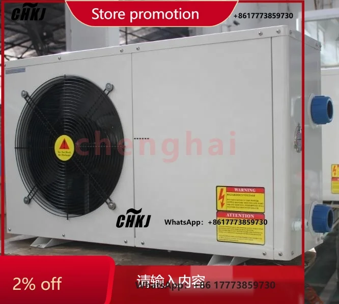 CHKJ for   DC Inverter Swimming Pool Heat Pump FA&P-04DC 15KW High Efficiency Titanium Heat Exchanger WIFI Controlled Heating