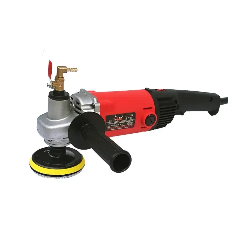 1400w Electric Marble Granite Wet Stone Polisher Hand Angle Grinder Sander Power Tools Variable Speed