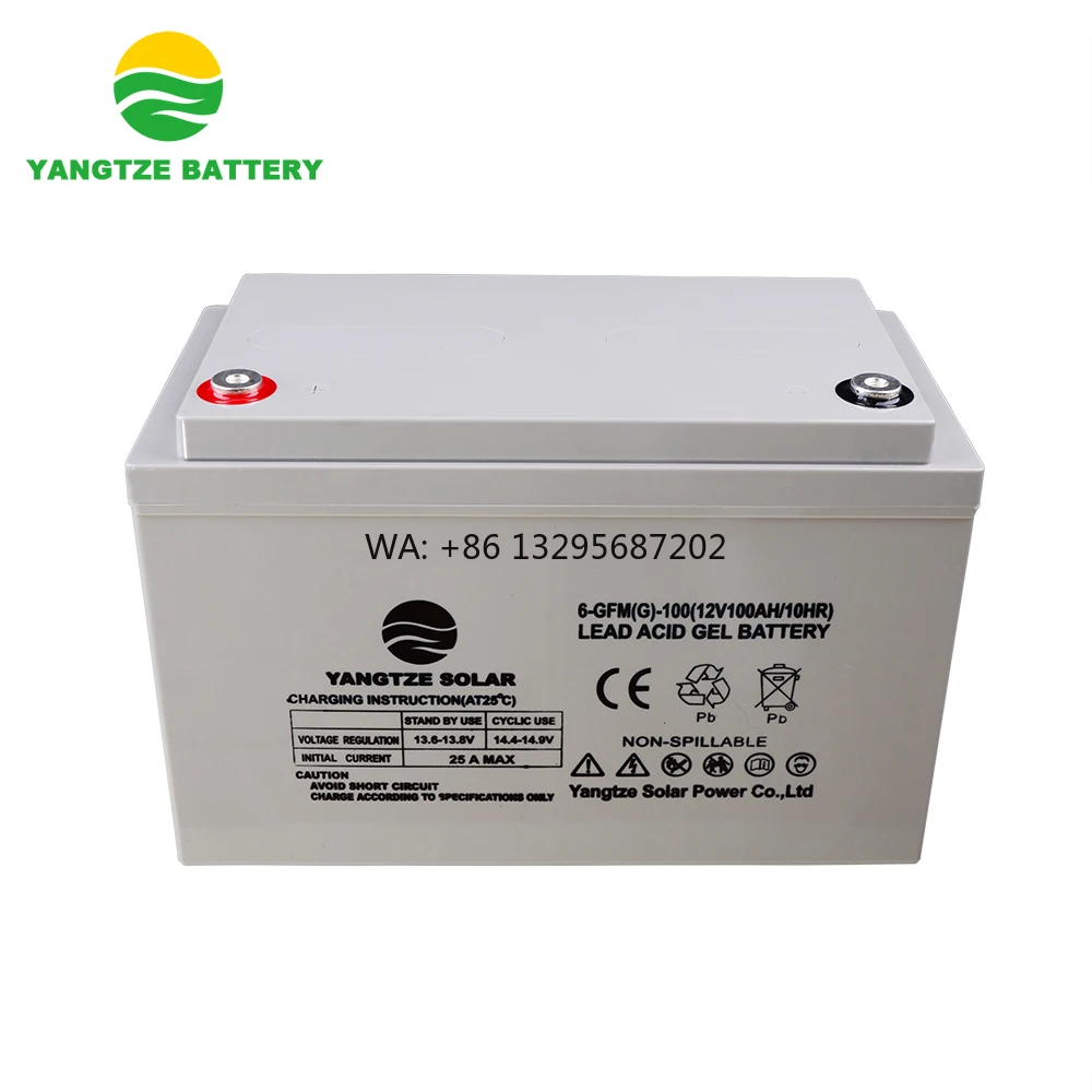

Sunshine3 Years Warranty 12v 100ah 150ah Deep Cycle Gel Batteries
