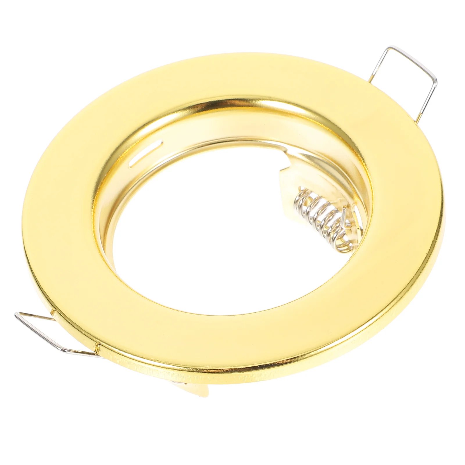 

Recessed Light Housing Iron Material Compatible Mr16 Gu10 Spotlights Easy Installation Metal Recessed Lighting Trim Rings