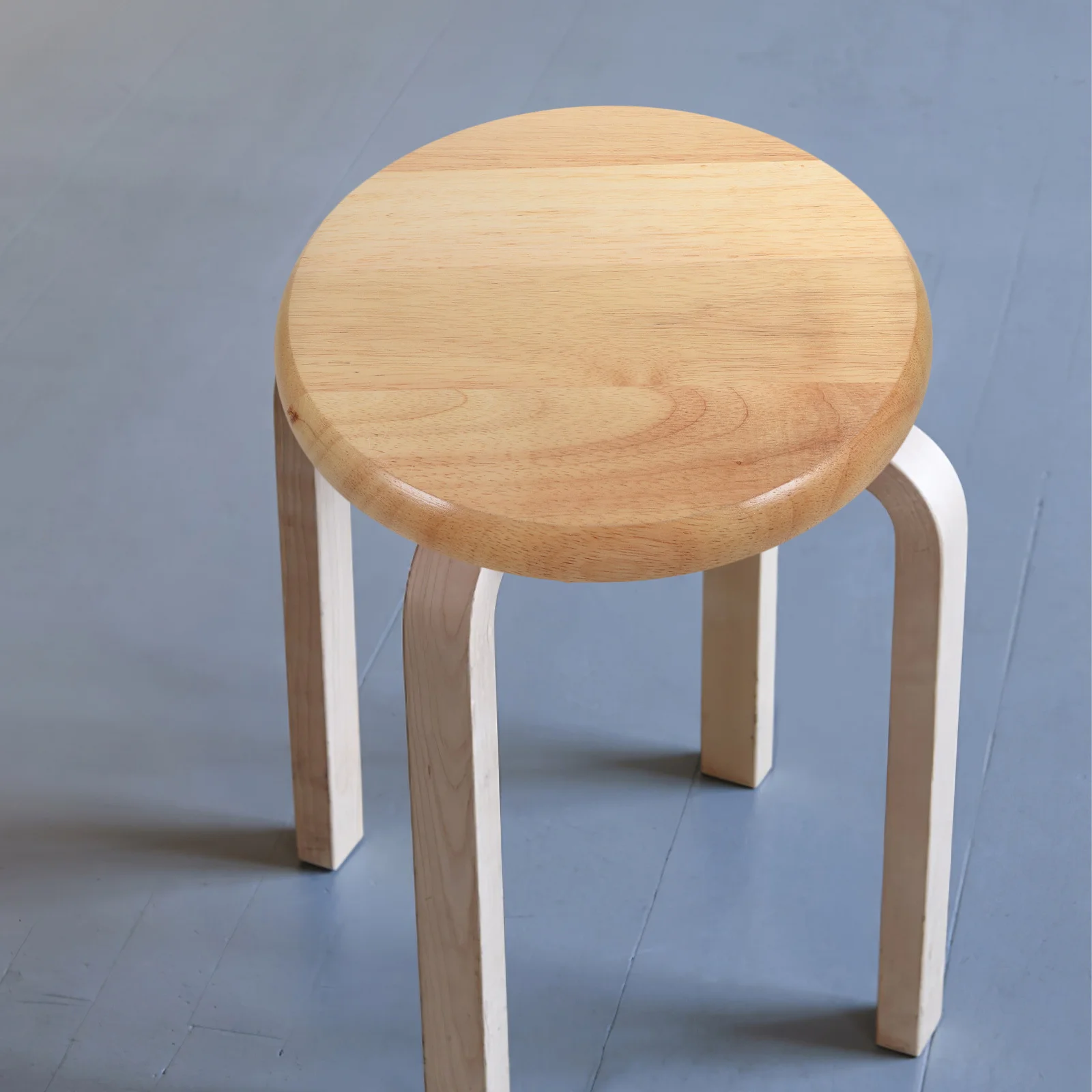 

Round Stool Wooden Seat Replacement Chair Wood Cushion Safe Material for Home Hotel Shed Door Lock