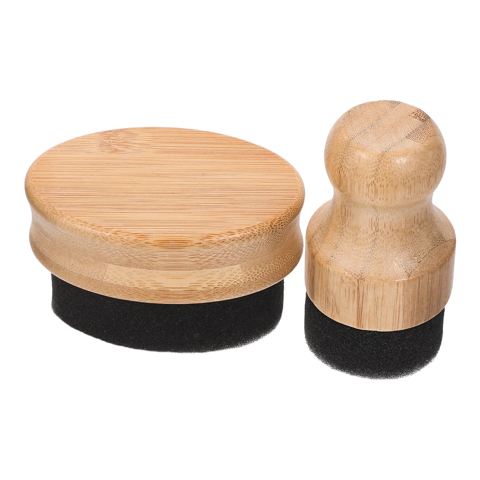 

2Pcs Wood Oil Wax Applicator Sponge Head for Mineral Oil Countertops Chopping Blocks Brush Maintenance Tool Cutting Board Brush