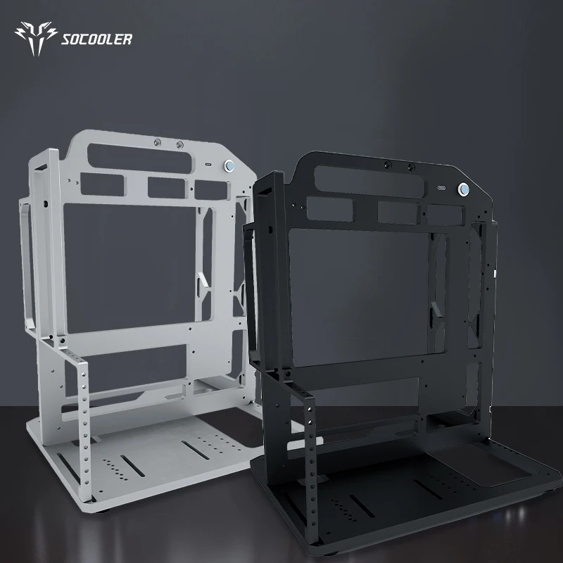 Socooler Hot Sale Sleek Micro ATX Case Supports RTX 5080 GPU Aluminum Material For Efficient Fan Cooling For PC Users - view 4