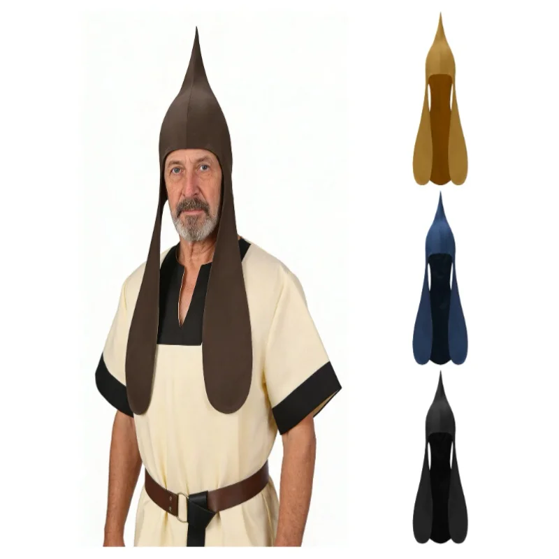 Medieval Men's Ear Protection Moldyce Hood Victorian Clothing Accessories