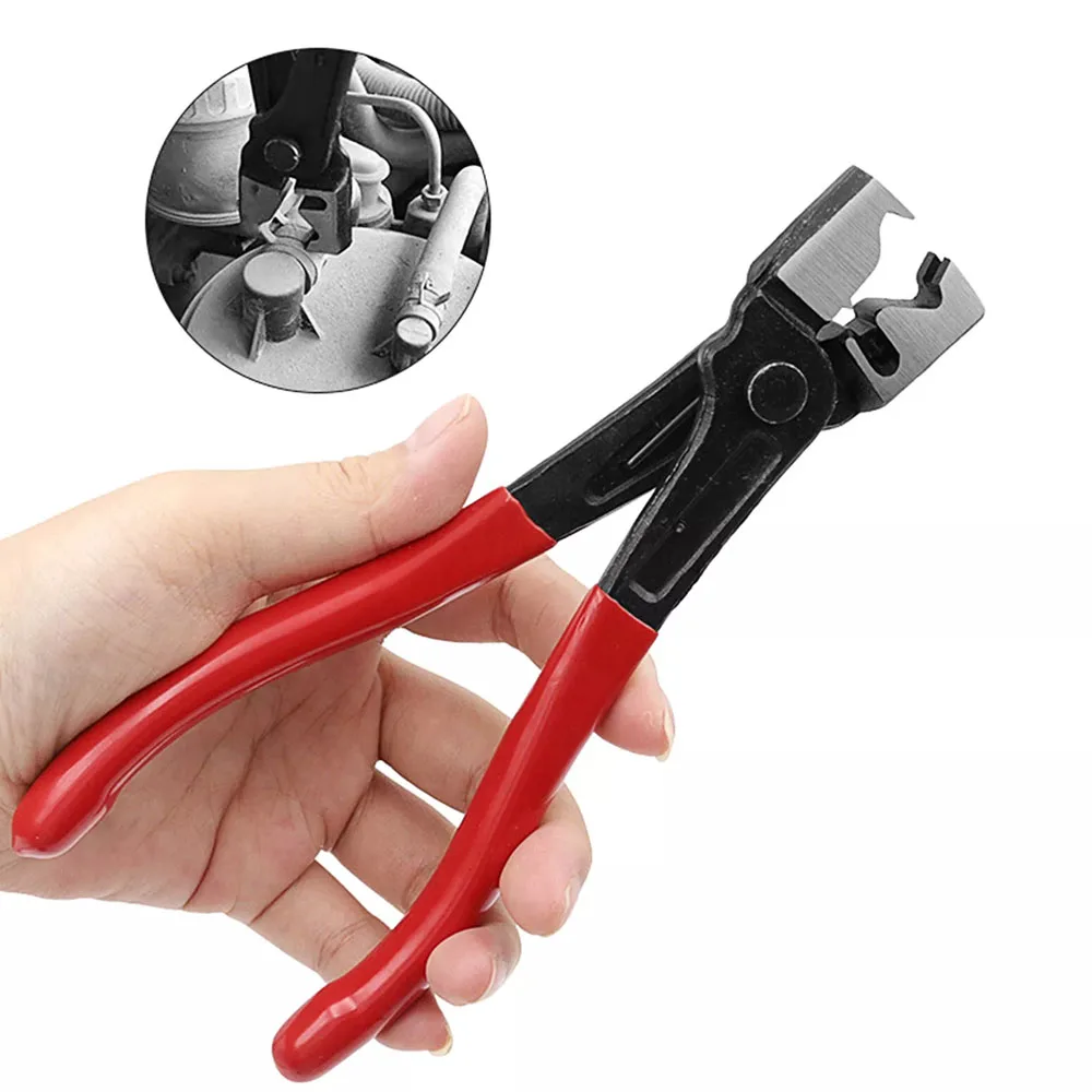 Professional Car Oil Hose Crimping Plier Tool Vise Pipe Clamp Collar Clip Auto Repairing Motorcycle Automotive Accessories