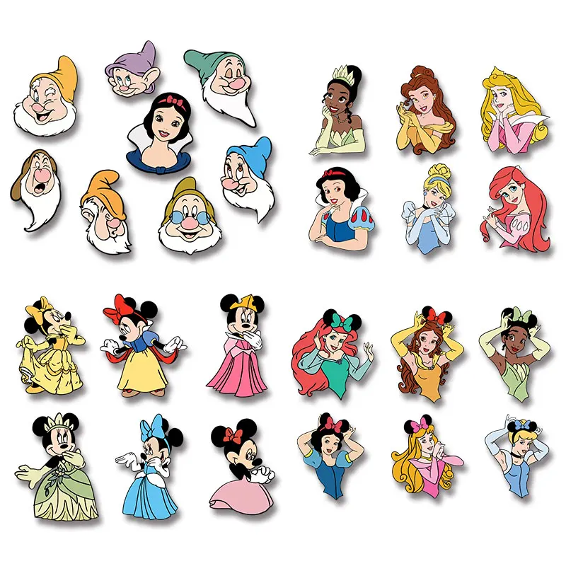 

Princess Snow White and the Seven Dwarfs Minnie Bundies Sale Iron-onTransfers for Clothing DIY Appliques