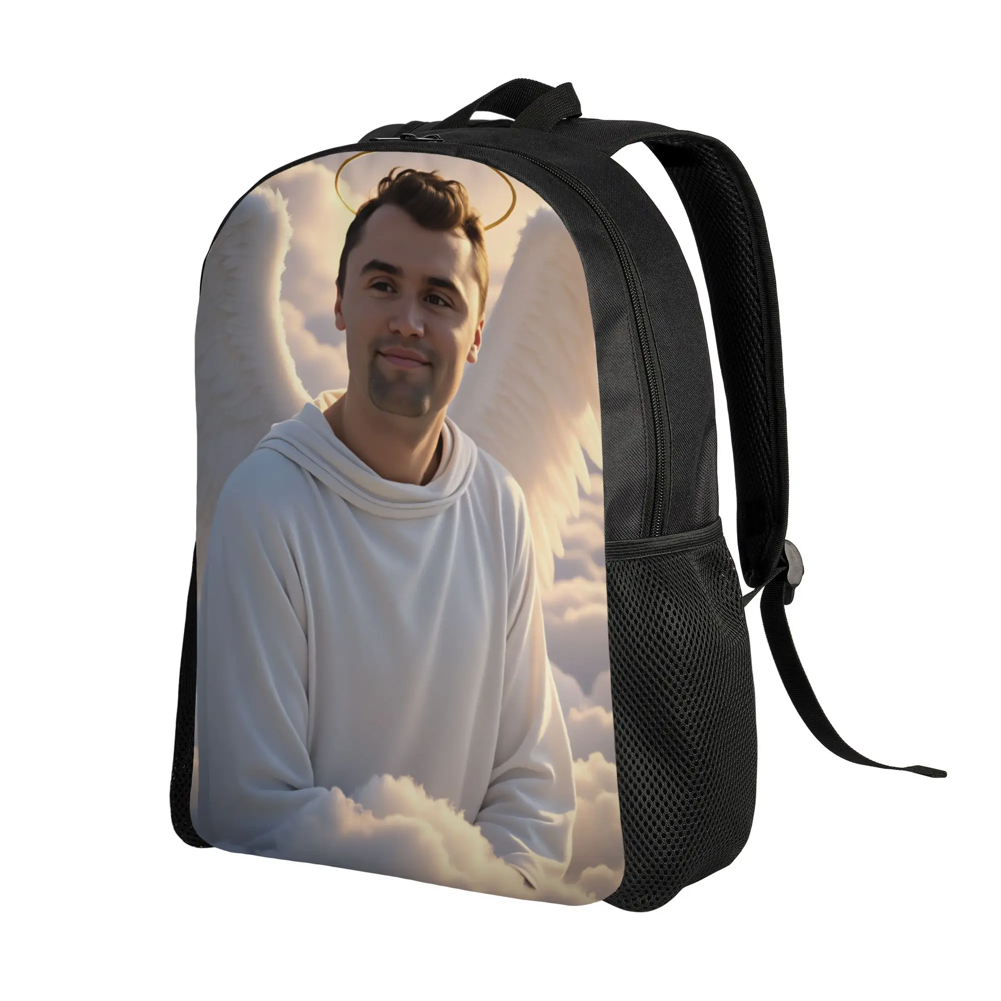 Charlie Kirk Backpack Angelic Advocate Kawaii Backpacks Boy Sport Lightweight High School Bags Design Rucksack