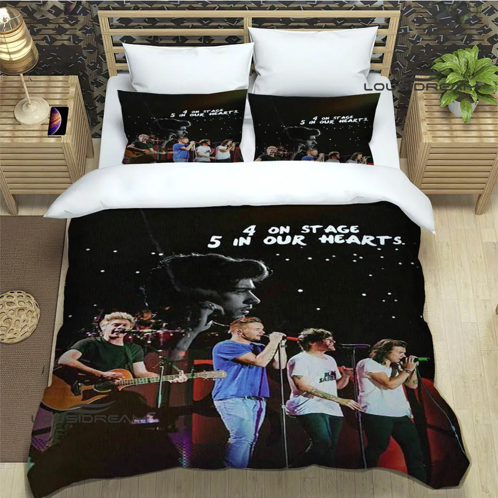 3D O-ONE band Direction Bedding Sets exquisite bed supplies set duvet cover bed comforter set bedding set luxury birthday gift