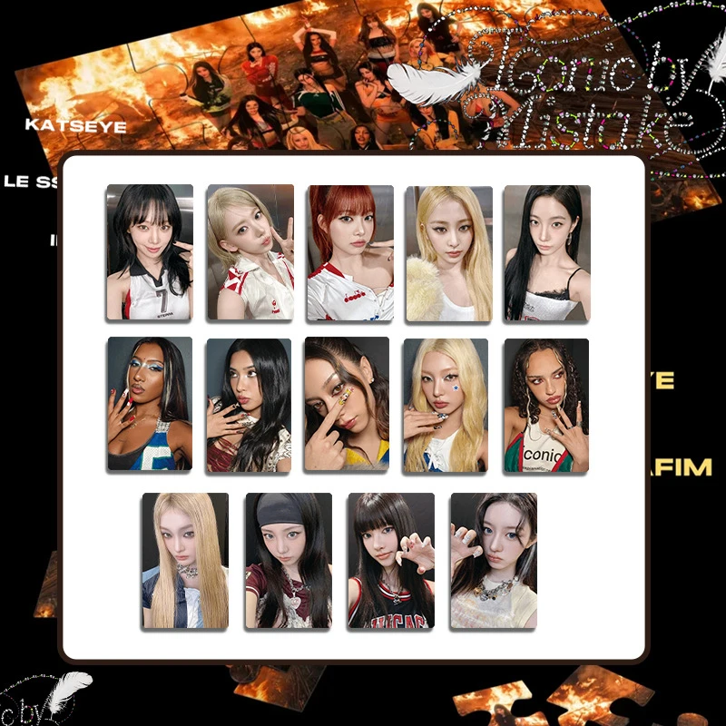 14PCS NEW KPOP ICONIC BY MISTAKE Exclusive Photocard,Purchase Benefit POB,BOOMPALA,It's Me,MAMIHLAPINATAPAI,WILD,Pinky Up,LOMO