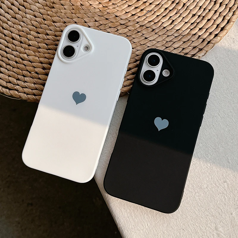 Love Candy Color Silicone Soft Case For iPhone 16 15 14 Plus 13 12 Mini 11 Pro Max Ultra Thin Matte TPU Back Cover Shell Caso image 5
