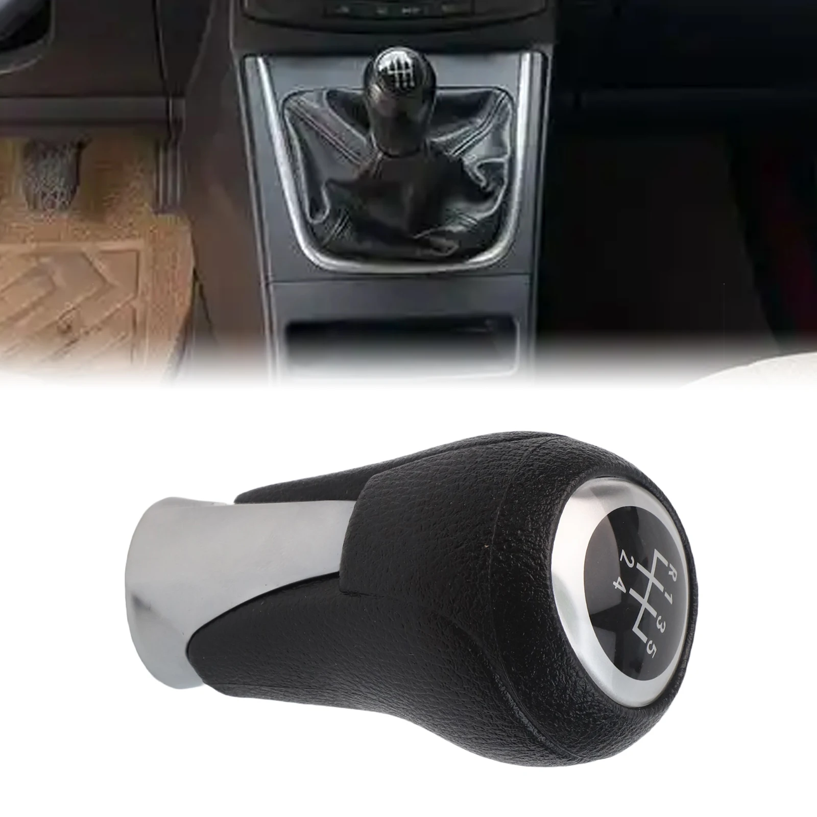 Replacement Gear Shift Knob for Manual Transmission For MAZDA 2 3 6 CX3 For CX5 Plastic Material Compatible with Multiple Models