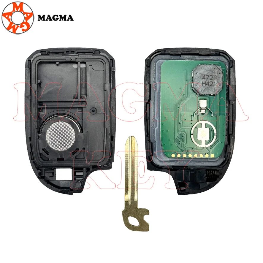 MAGMA 2/3B مفتاح السيارة عن بعد بدون مفتاح 312/314-433/434 ميجا هرتز 8A رقاقة لتويوتا يارس فيوس FCCID: BS2ET/BS1EW مجلس 0010 0011 0182 #4