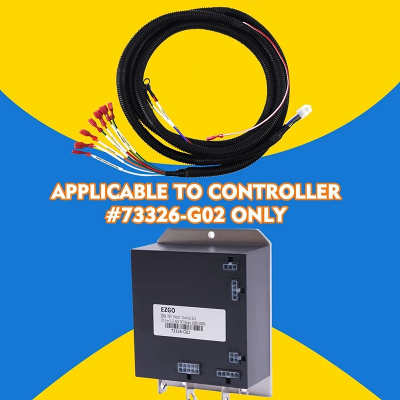 Жгут проводов управления ежедневными тележками для гольфа для моделей EZGO TXT 36 В, основной жгут проводов контроллера 74324-G01 74324-G02