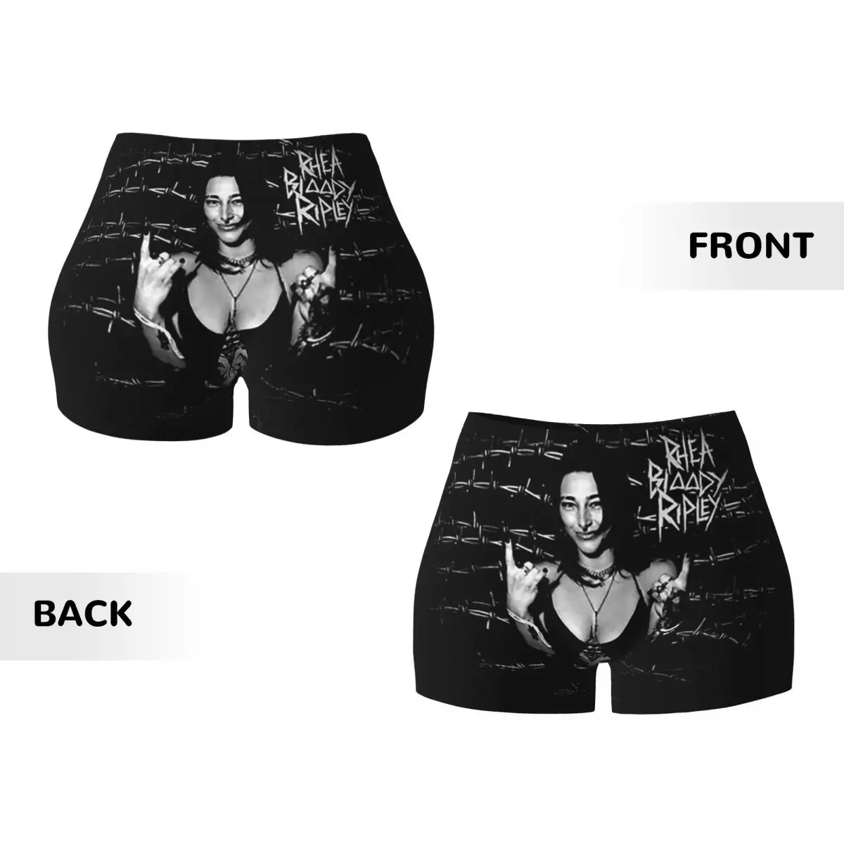 Personalizado Rhea Bloody Ripley Yoga Shorts Mulheres Ginásio Treino Correndo Atlético Voleibol Biker Shorts