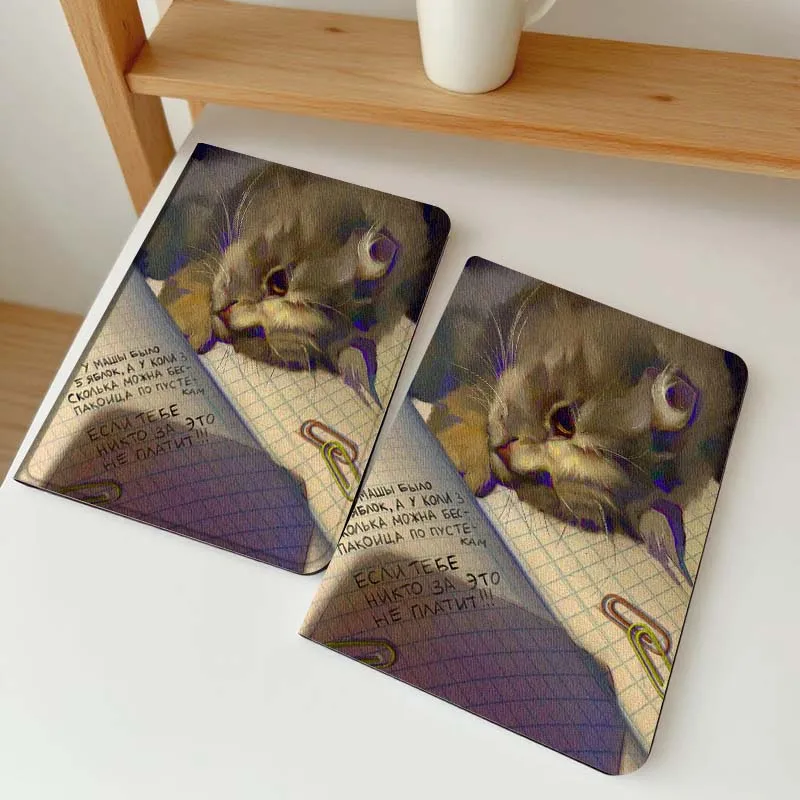 

Cartoon Black Cat Photo For Vivo IQOO Pad2 Pad3 Pad5 Air SE Pro 12.1 12.3 13 11.5 11 inch Tablet Case