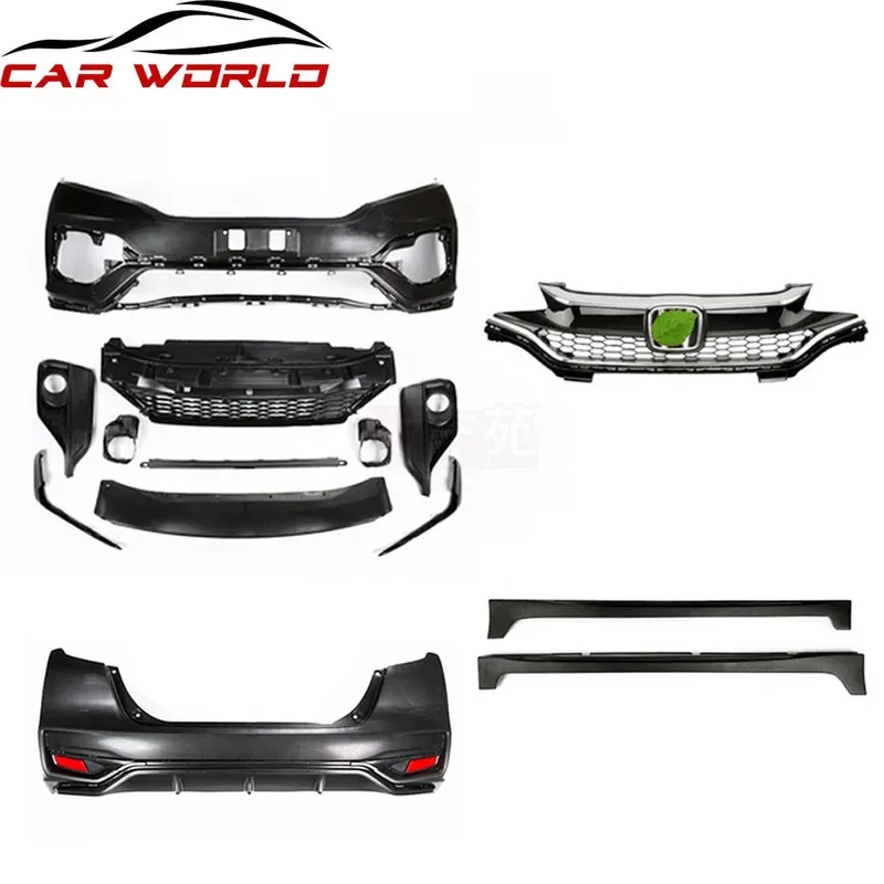 

Car Bodykit for 14-20 Honda Fit Update RS GK5 Front Bumper Front Lip Rear Bumper Sideskirts Plastics Material