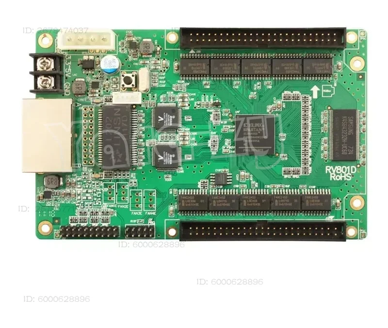 Linsn Receiving Card Linsn RV801D Led Display Synchronous Control Card Work with Amoonsky LVP915/LVP915S Wall Screen Splicer BCC