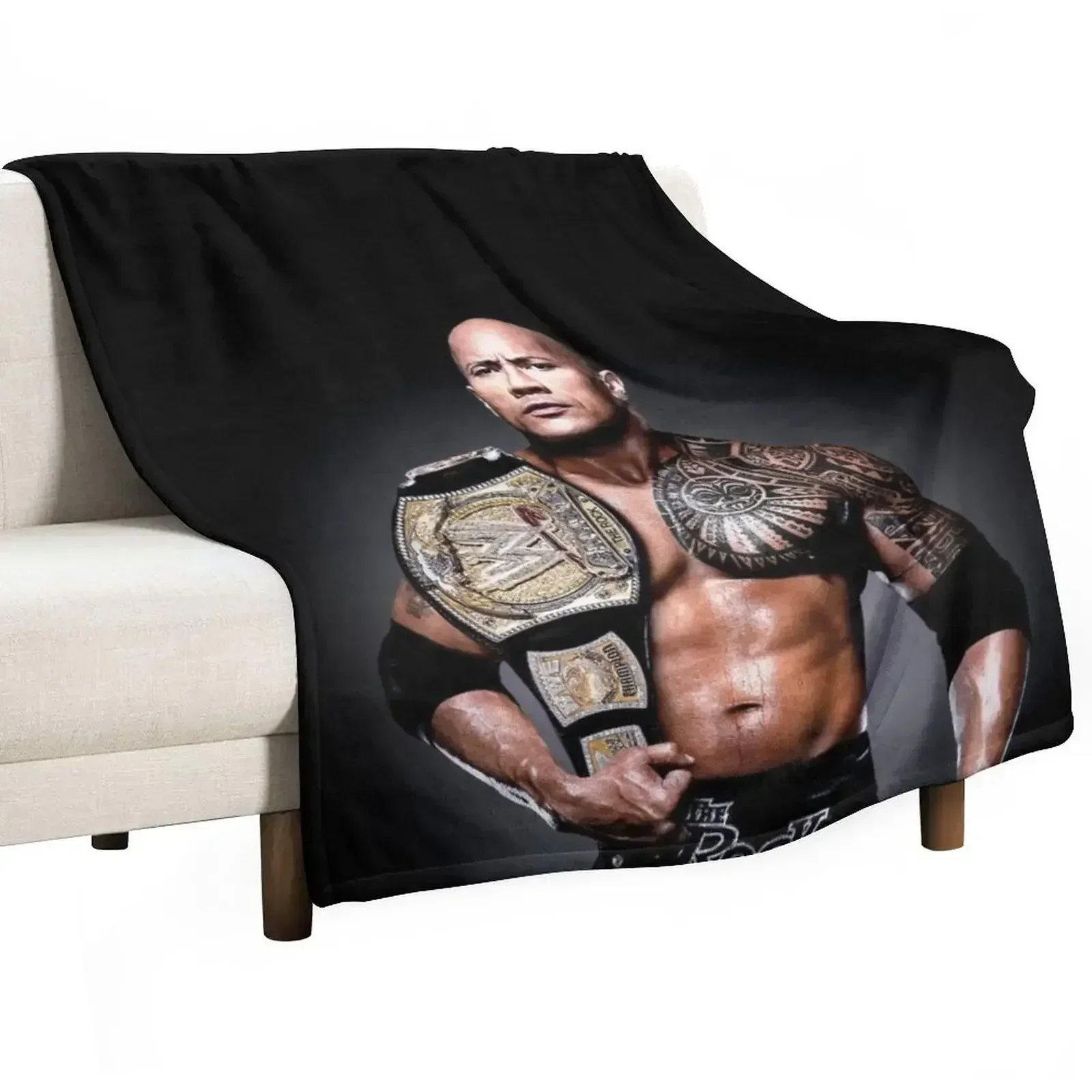 dwayne johnson Throw Blanket christmas decoration Kid'S warm for winter Summer Blankets