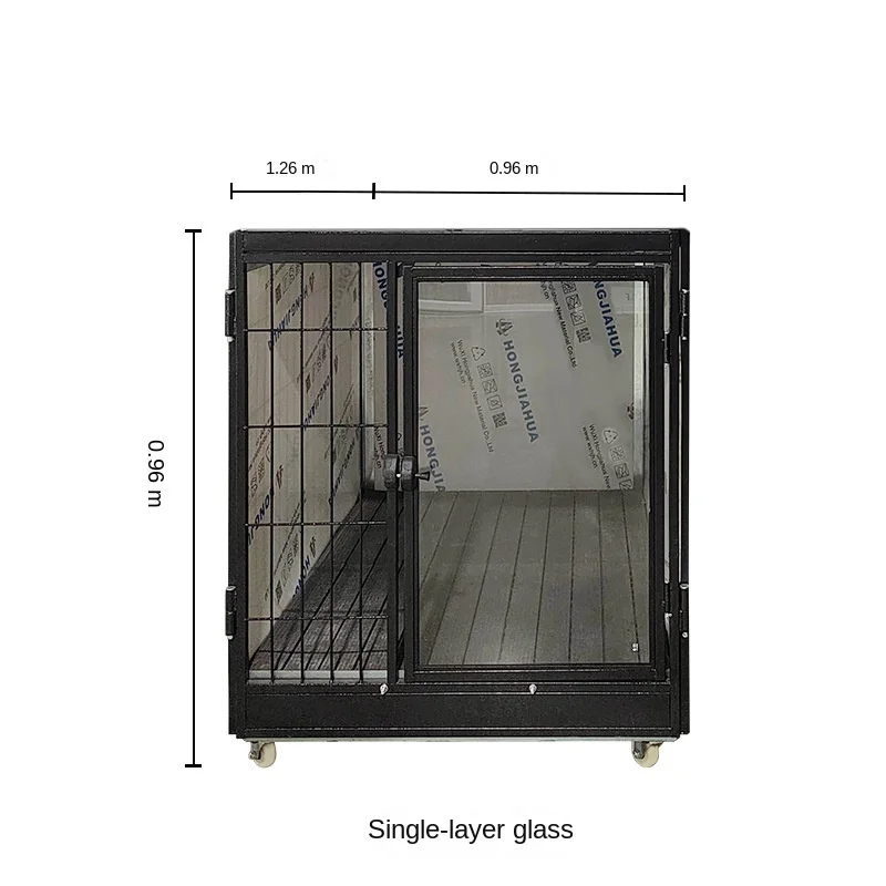 

Modern Dog Cage Large and Extra Large High Waterproof Kennel for Dogs Button Closure for Indoor Villa Living Room