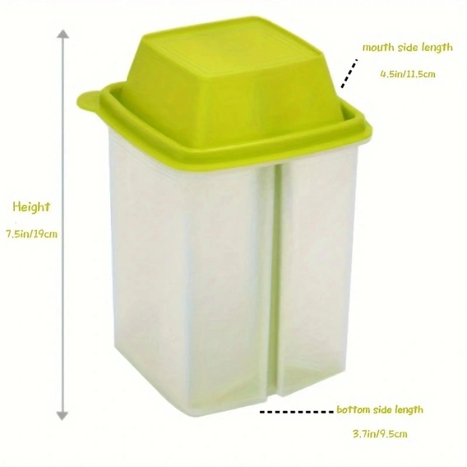 Compact Pickle Jar Food Storage Container with Lid and Strainer Airtight Kitchen Solution for Dry Goods