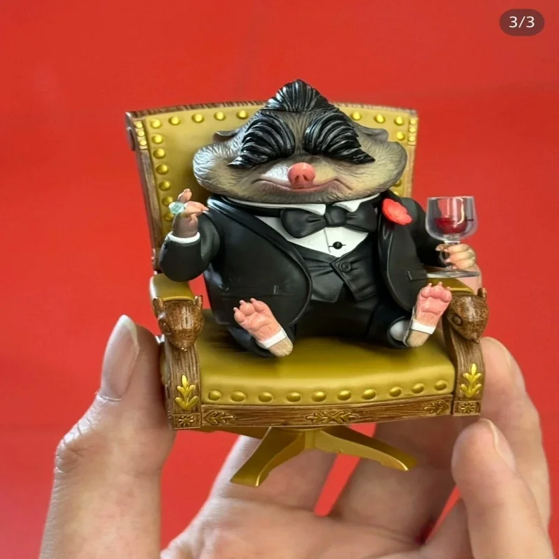 Figurka akcji Mr. Big z Zootopia, figurka kolekcjonerska z Zootopia, zawieszka, zabawki kolekcjonerskie, seria prezentowa, model, ozdoby - dostępne od ręki.