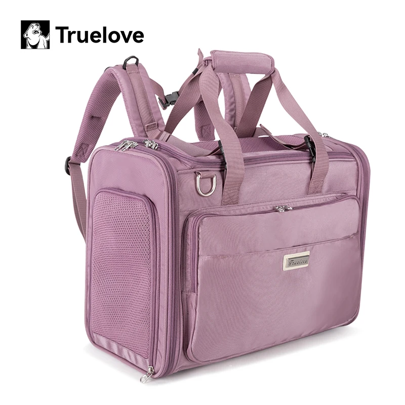 Truelove Eco-Friendly Lightweight Waterproof Breathable Oxford Pet Backpack Adjustable Travel Carrier for Dogs&Cats TLX2971