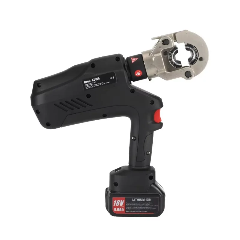 EZ-300 18V Battery Powered Hydraulic Pliers Hydraulic Crimping Tools For 10-300 Sqmm Copper/Aluminum Cable