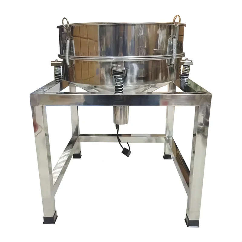 50cm food sieve machine Low type electric sieve vibrating screen is suitable for powder or granular materials