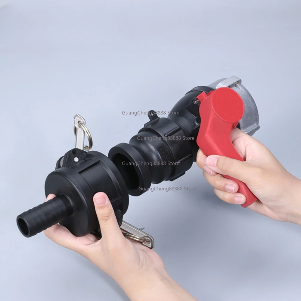 60Mm Thick Wire To 2 Inch Male IBC Ton Barrel Accessories Adapter To Change C Type Quick Connect Male